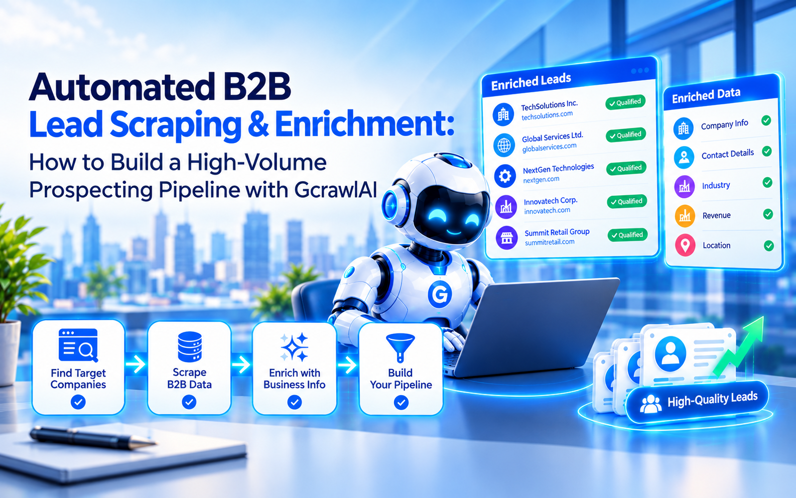 Automated B2B Lead Scraping