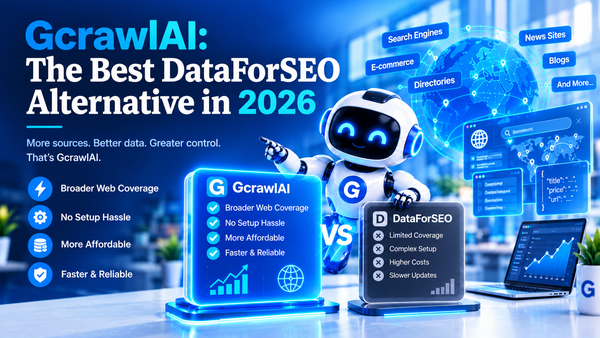GcrawlAI vs DataForSEO3