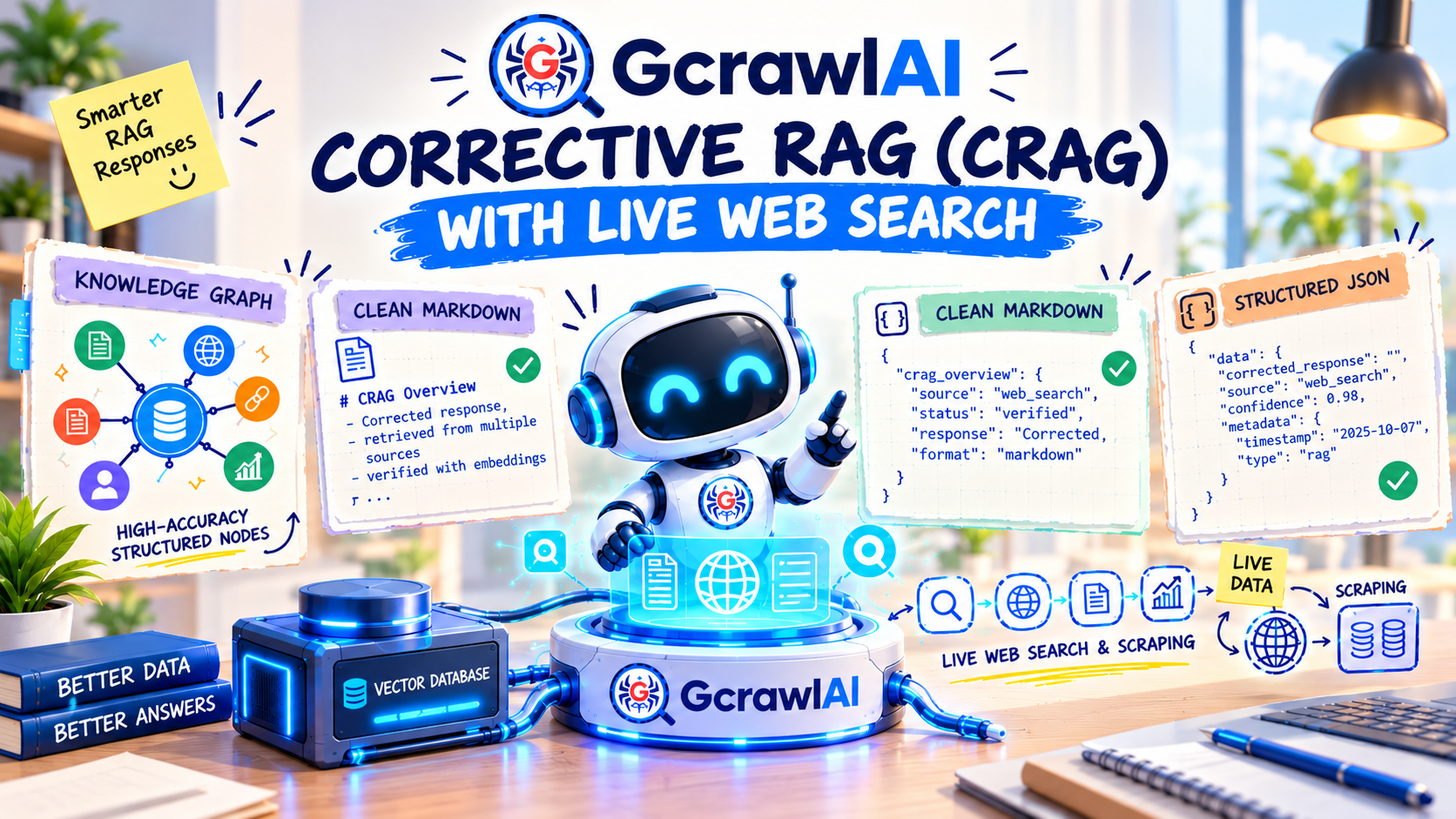 Corrective RAG (CRAG) with Live Web Search: How to Stop AI Hallucinations in 2026
