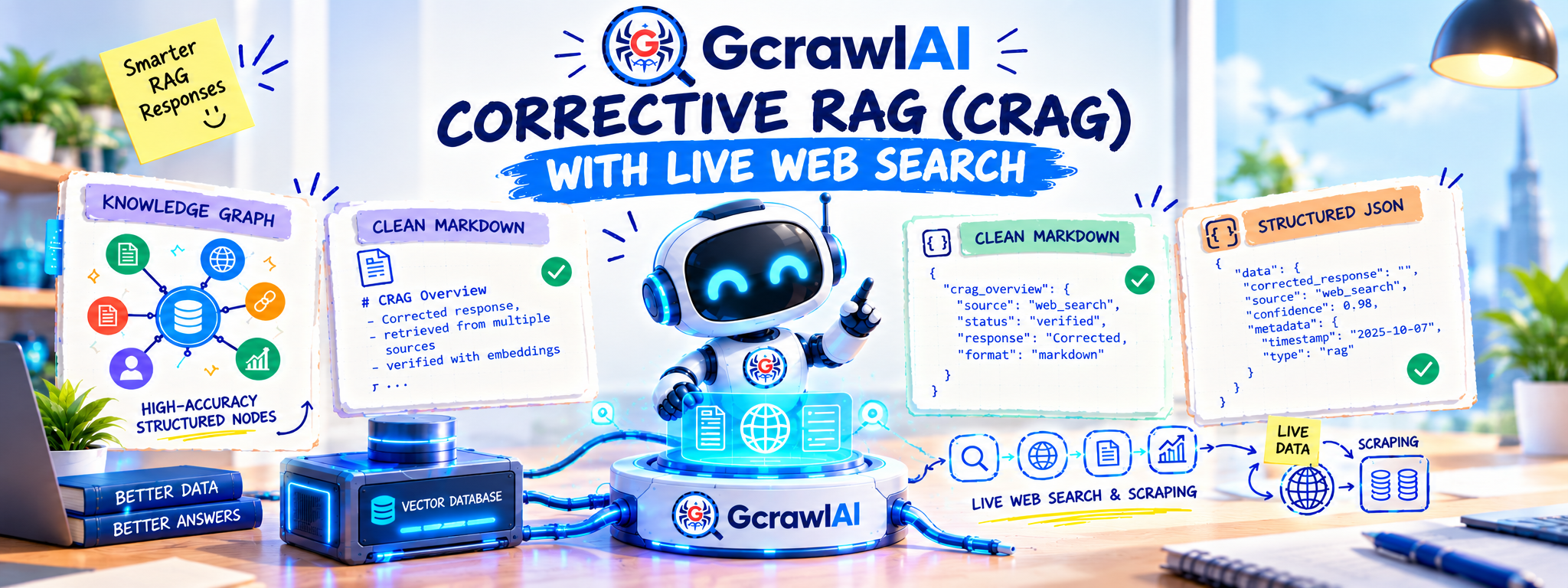 Corrective RAG (CRAG) with Live Web Search: How to Stop AI Hallucinations in 2026
