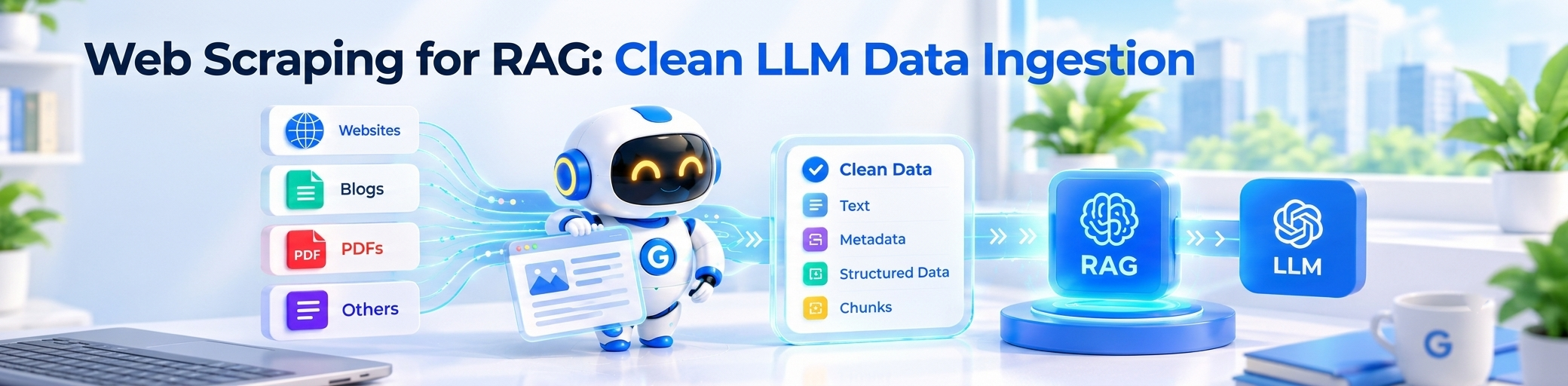 Web Scraping to Clean LLM Data