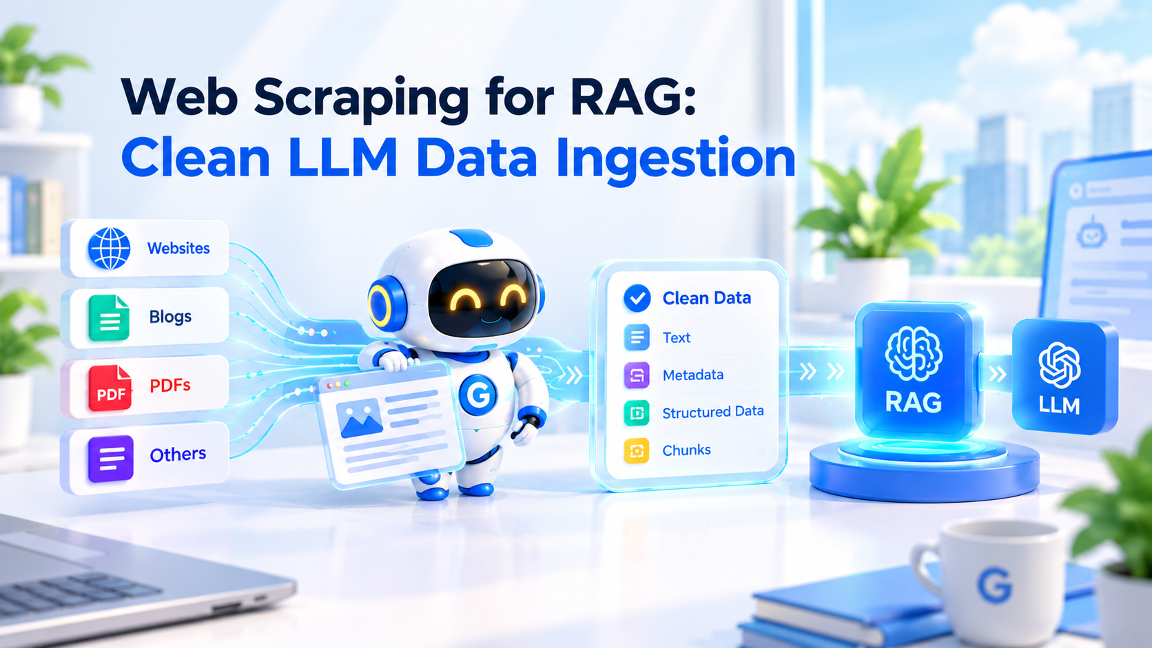 Web Scraping to Clean LLM Data