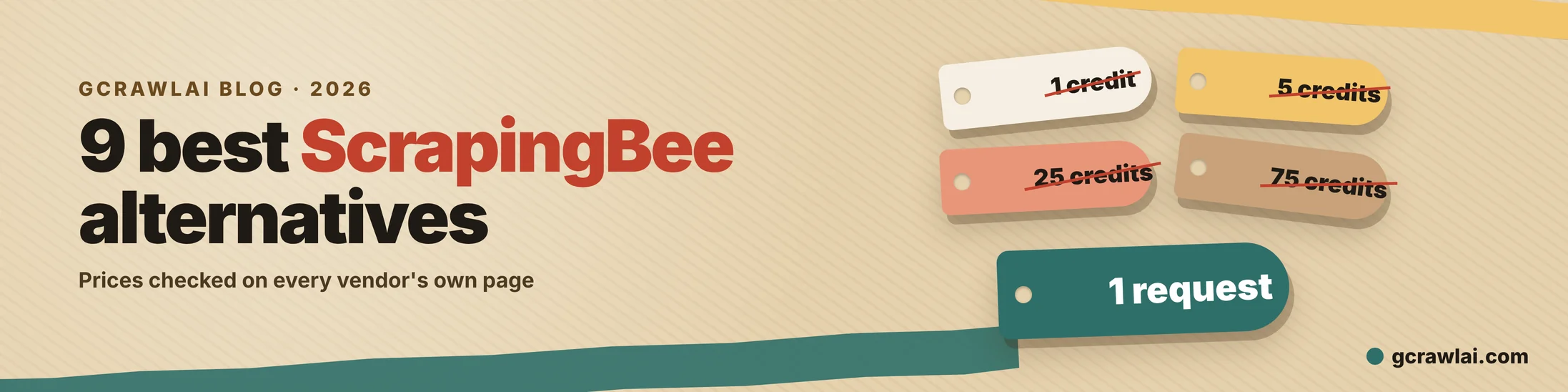 9 Best ScrapingBee Alternatives in 2026: Cheaper Scraping APIs Without Credit Multipliers