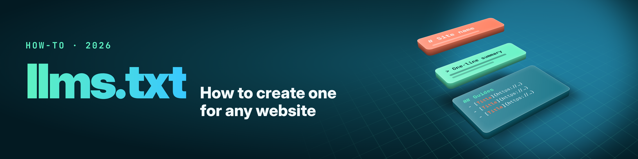 How to Create an llms.txt File for Any Website