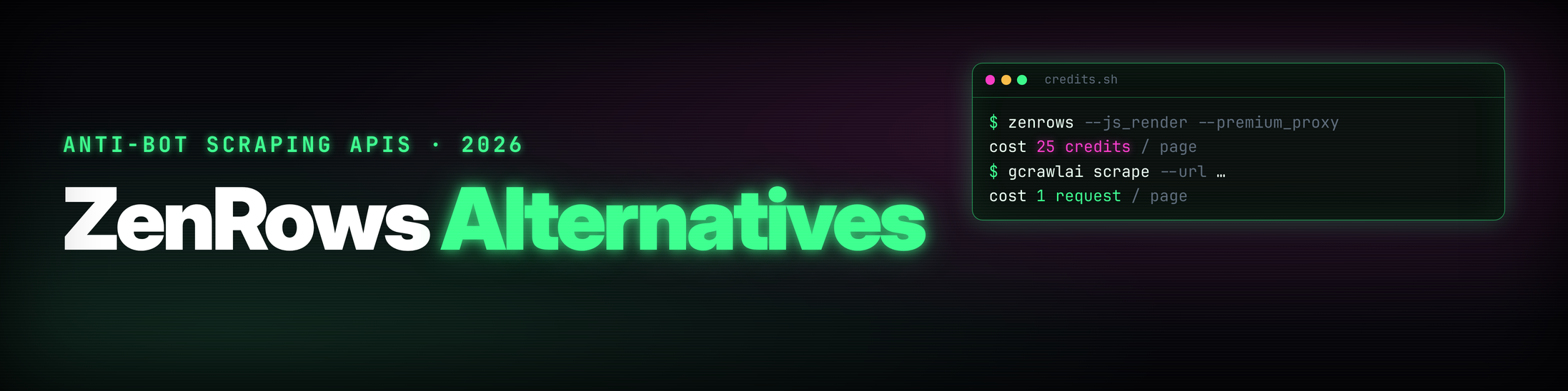 ZenRows Alternatives: Best Anti-Bot Scraping APIs in 2026