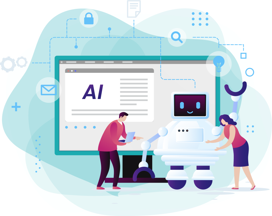 AI Solutions Illustration