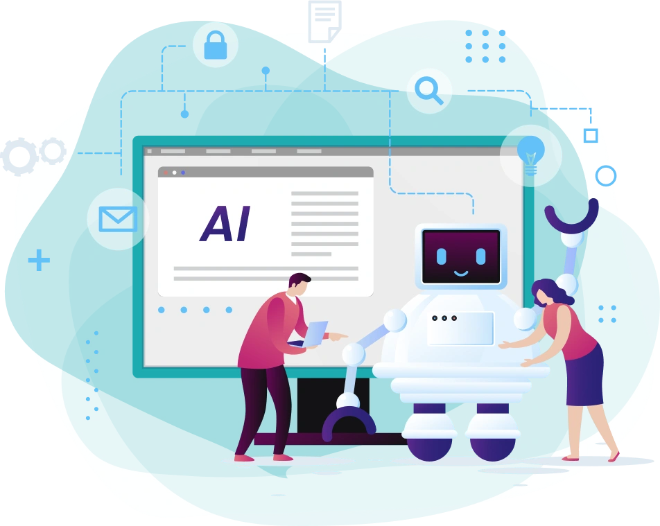 AI Solutions Illustration